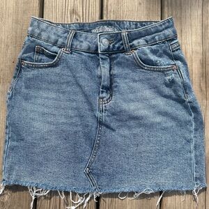 women’s wild fable denim skirt size 6